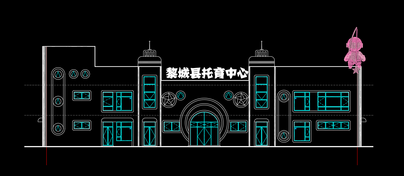 方案立面与洞口造型